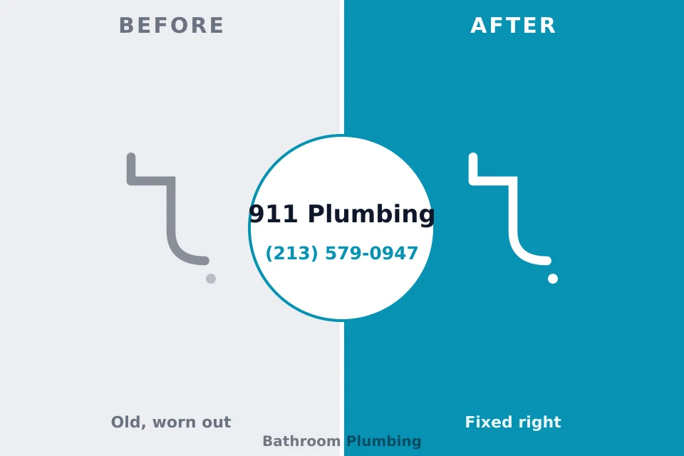 Before and after: plumbing company Taylorsville, KY